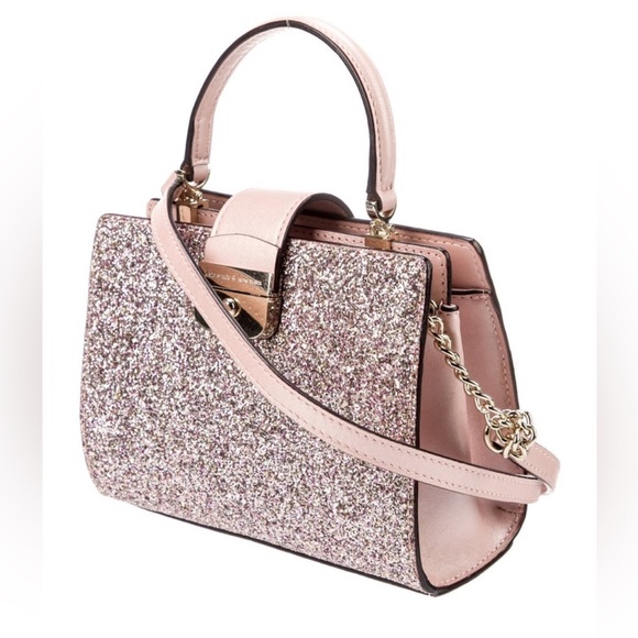 KATE SPADE NY GLITTER CROSSBODY BEAUTIFUL PRE LOVED CONDITION - Picture 3 of 9